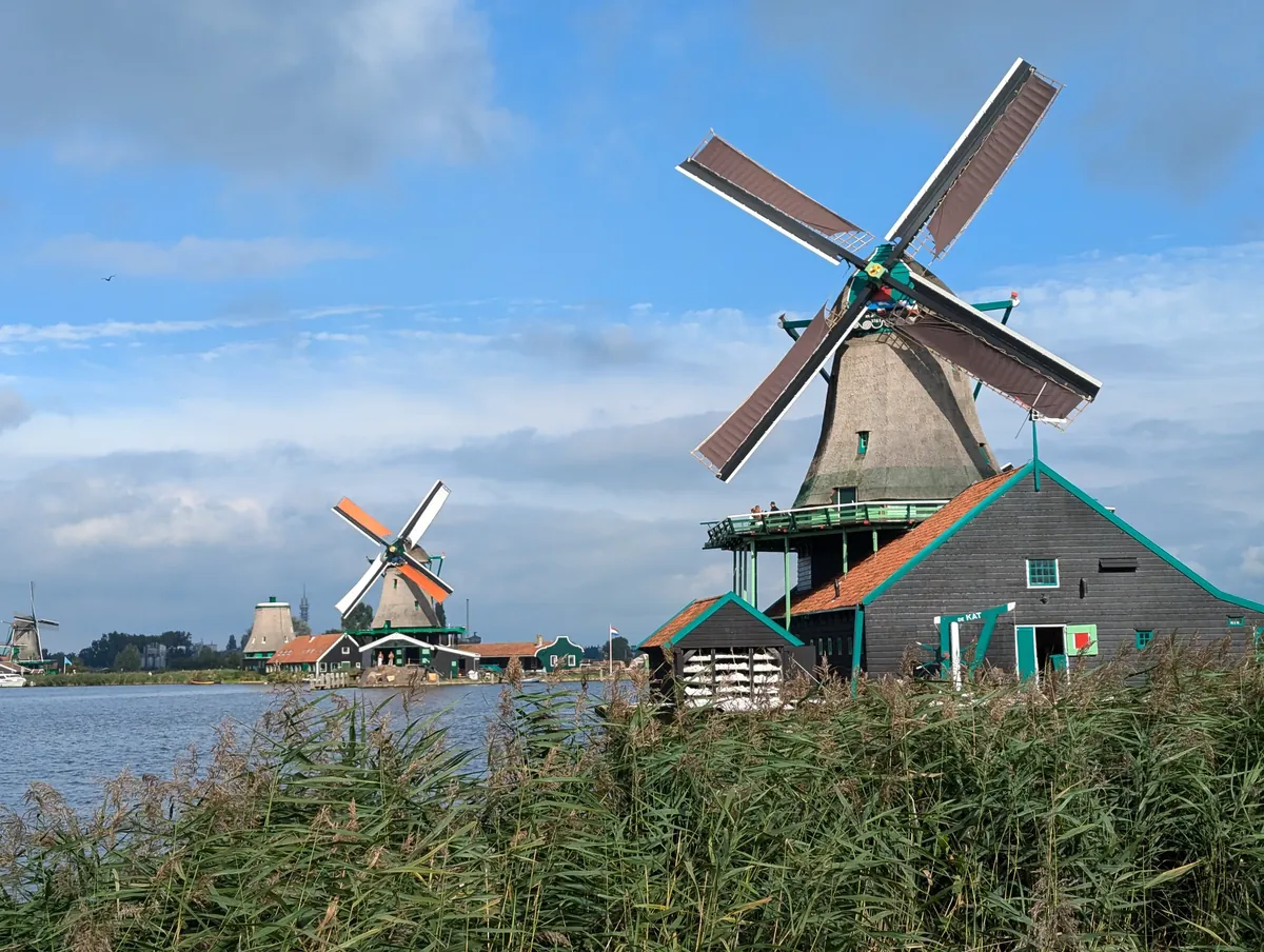 Netherlands - Wooden windmills and timeless canals
